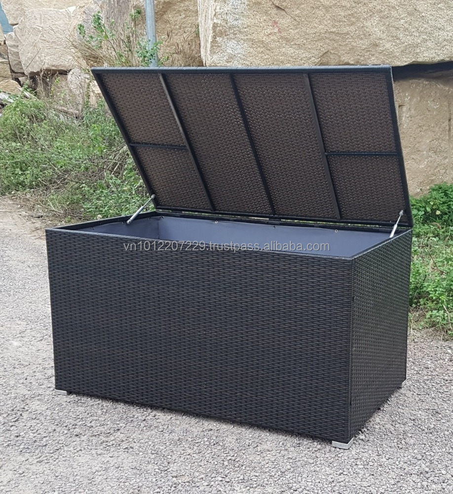 PE Poly Wicker Rattan Outdoor / Garden Furniture - BIG Storage box