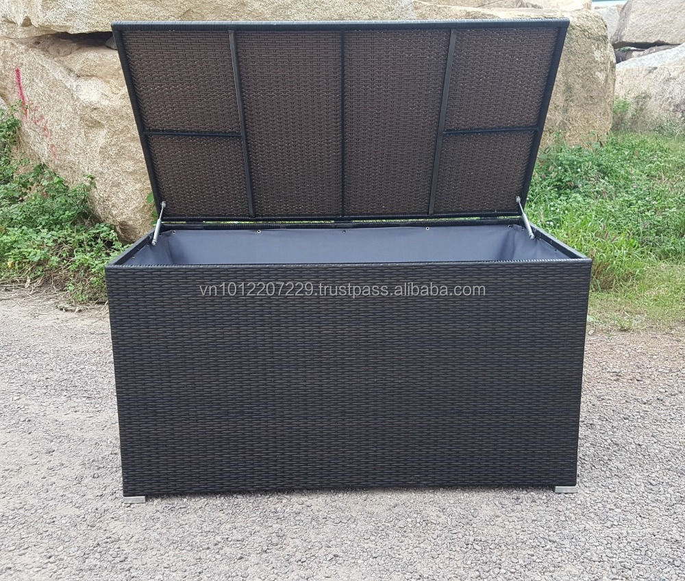 PE Poly Wicker Rattan Outdoor / Garden Furniture - BIG Storage box