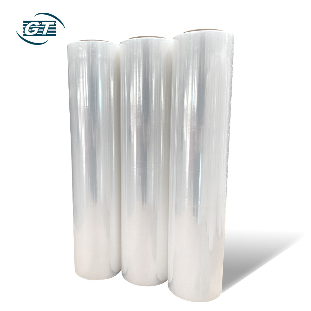 Vietnam Clear Lldpe Pe Nano Plastic Stretch Film Wrapping Reusable Pallet Wrap industry Lldpe Stretch Film Strech Jumbo Roll