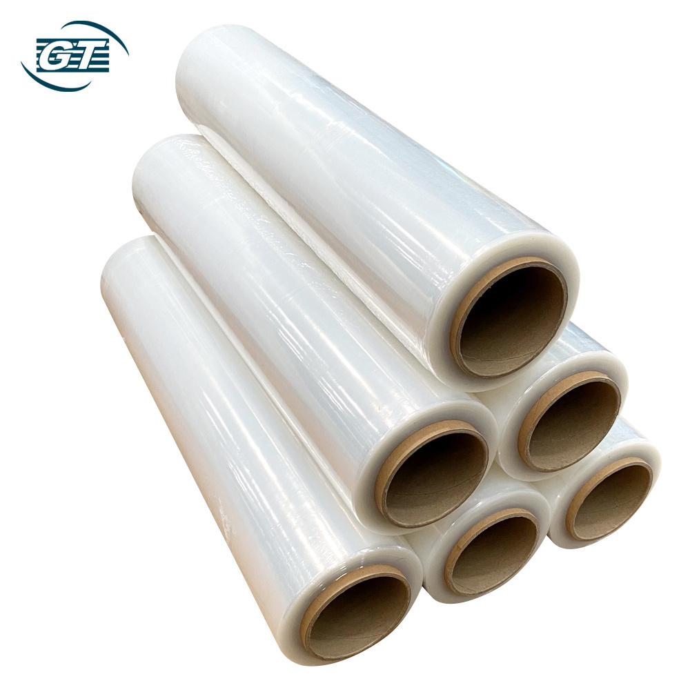 Vietnam Clear Lldpe Pe Nano Plastic Stretch Film Wrapping Reusable Pallet Wrap industry Lldpe Stretch Film Strech Jumbo Roll