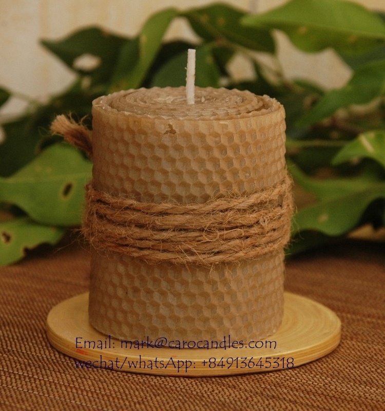 100% Wholesale Handmade Bees Wax Beeswax Church Candle