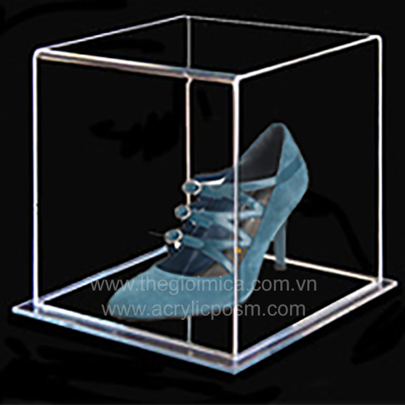 Wholesale Custom Cube Clear Acrylic Compartment Display Box