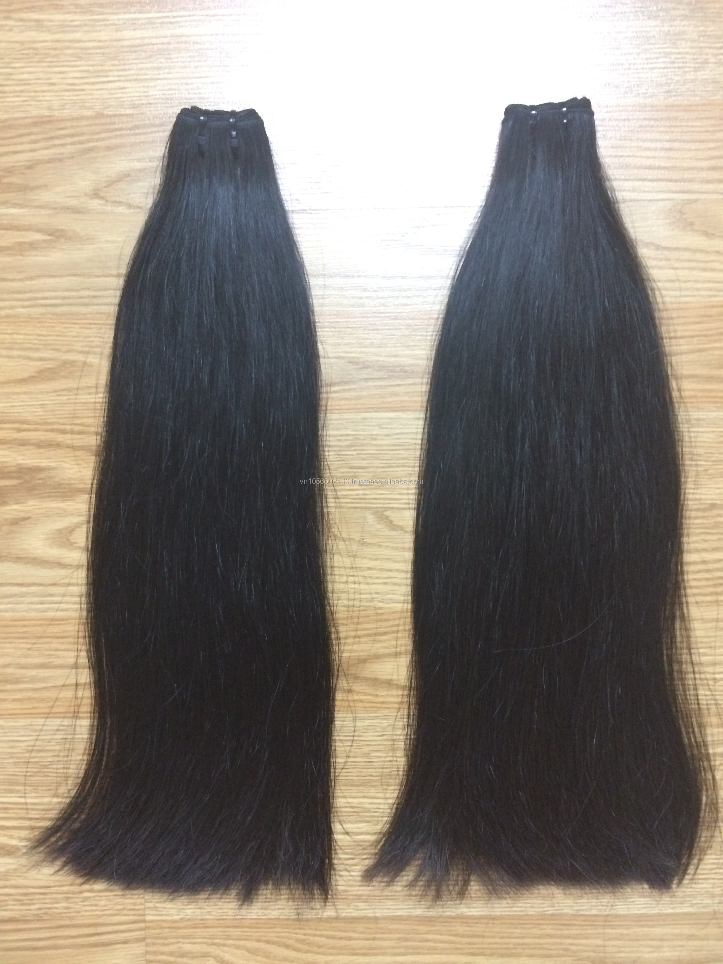 BEST SELLER!!! Super double weft silky straight  Vietnamese Human Virgin Raw Hair