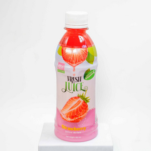 Fresh Strawberry Juice Drink 350ml Bottle Free Design Label Beverage Refresh Drink Pure Juice 100% NFC OEM ODM RITA Brand