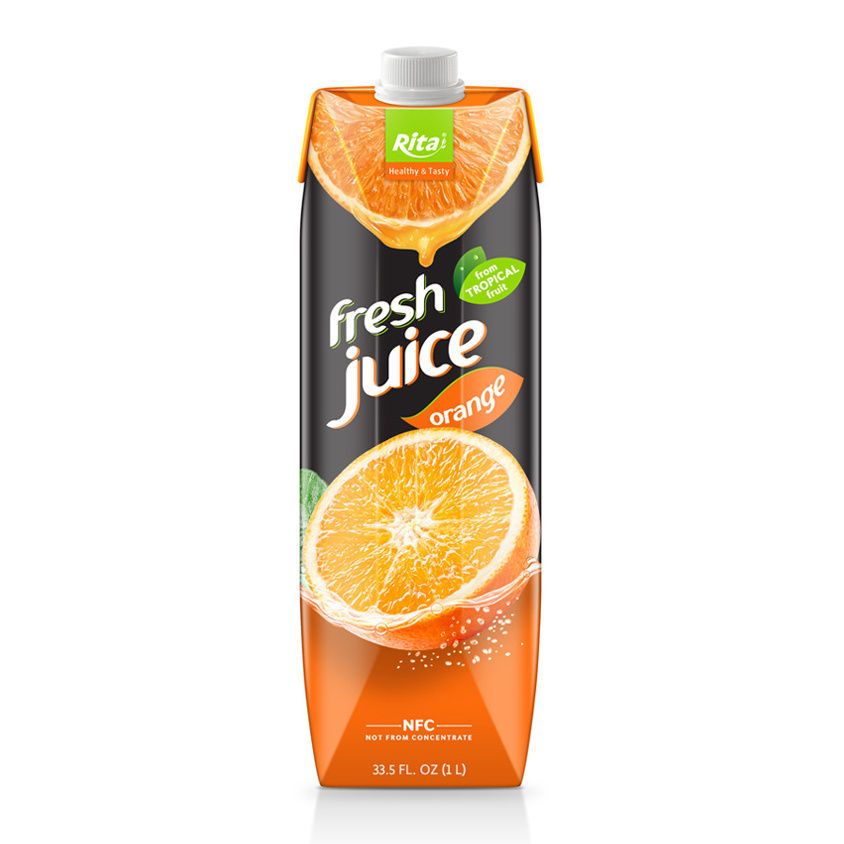 High Quality Tropical Orange Fruit Juice From RITA OEM Beverages