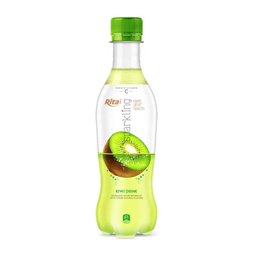 Supplier Soft Drink 400 ml Pet Bottle Lychee Flavor Sparkling water Soda OEM Bottle Packaging Fast Delivery Quality Service