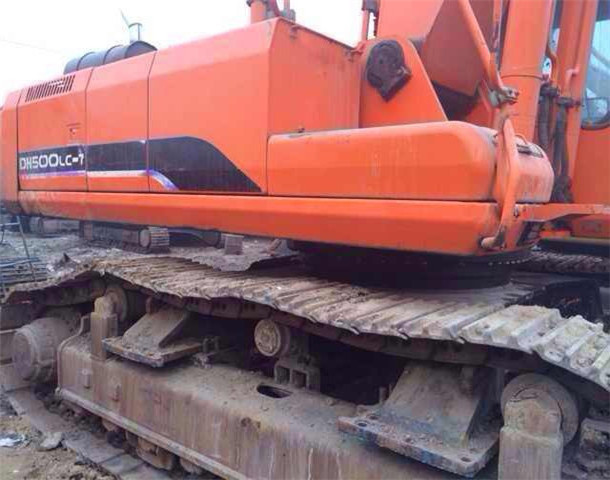 Heavy duty equipment DH500LC-7 used excavator high efficiency 50 ton hydraulic excavator for sale