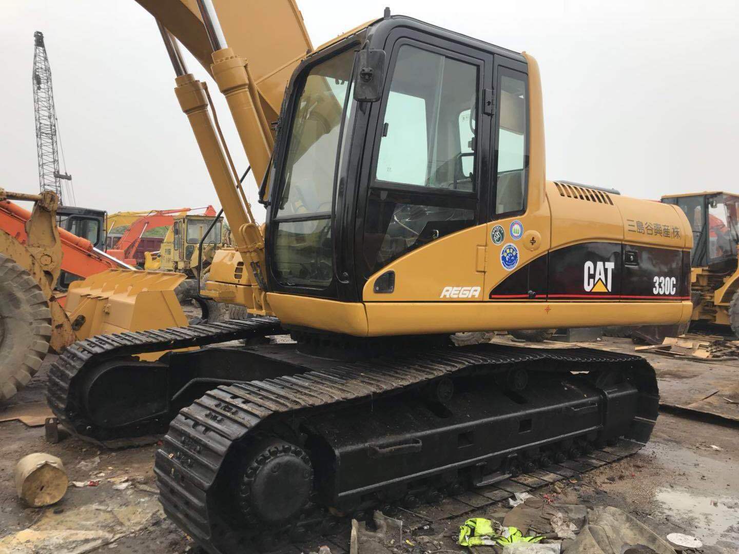 Used CAT 330BL Excavator 320D 325C 330B 330C Caterpillar Used Excavators Machinery in yard for sale