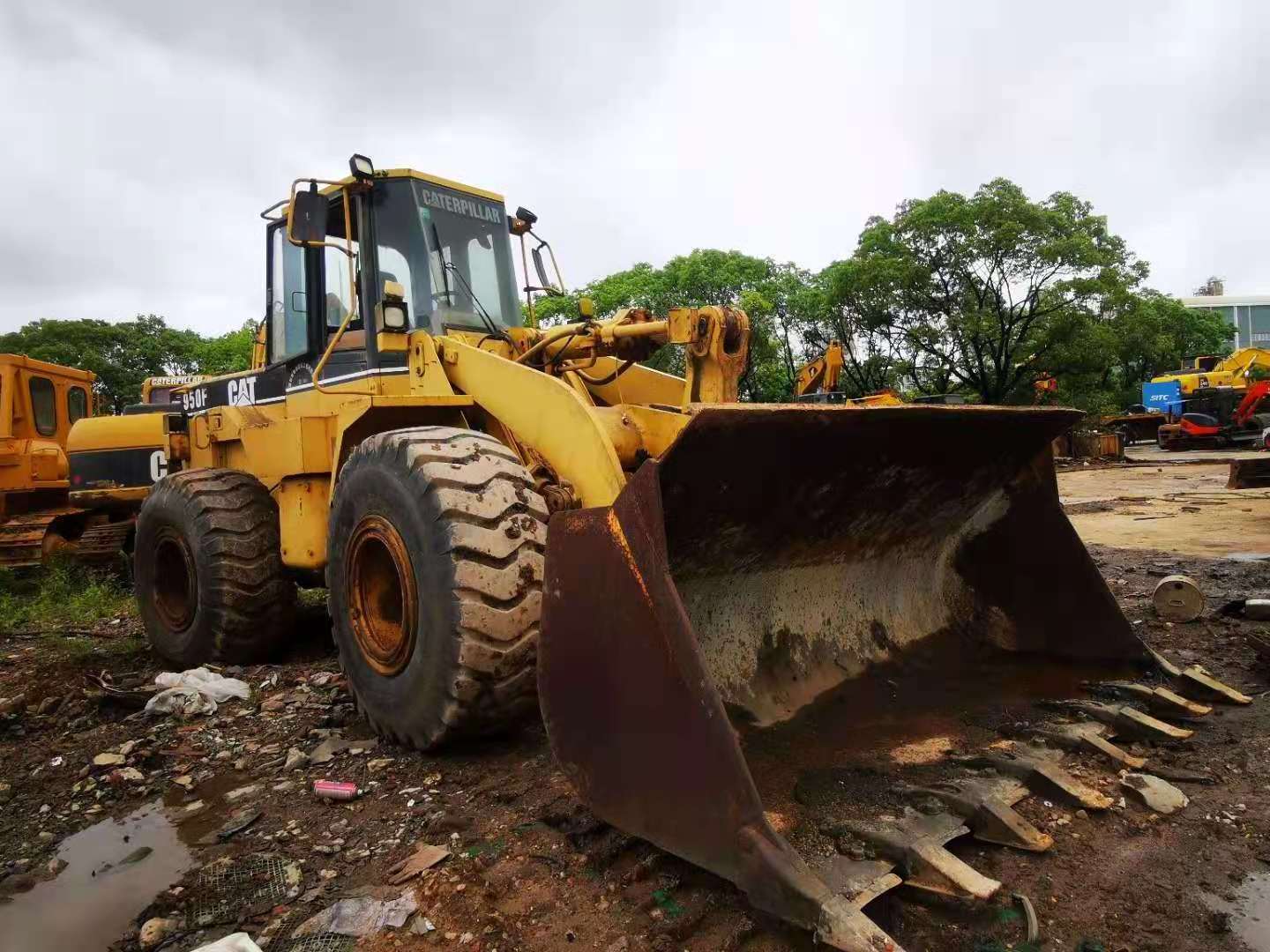 USED CAT 950F WHEEL LOADER, Caterpillar Series 950 966 938 WHEEL LOADER