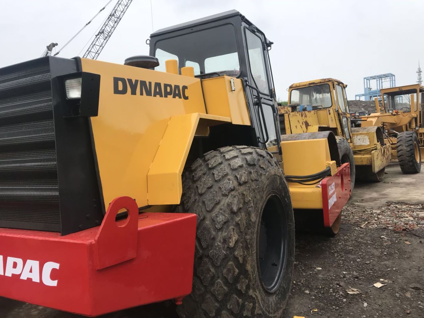 Used dynapac CA25D road roller with excellent price, road roller compactor ca25d for sale