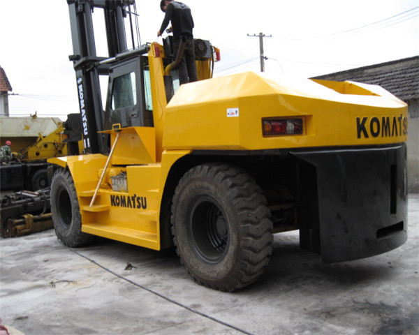 second hand used forklift truck 30 ton used K omatsu 30t forklift for sale