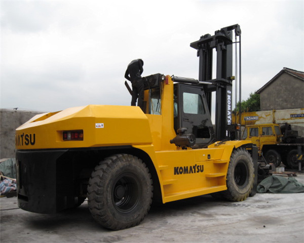 second hand used forklift truck 30 ton used K omatsu 30t forklift for sale