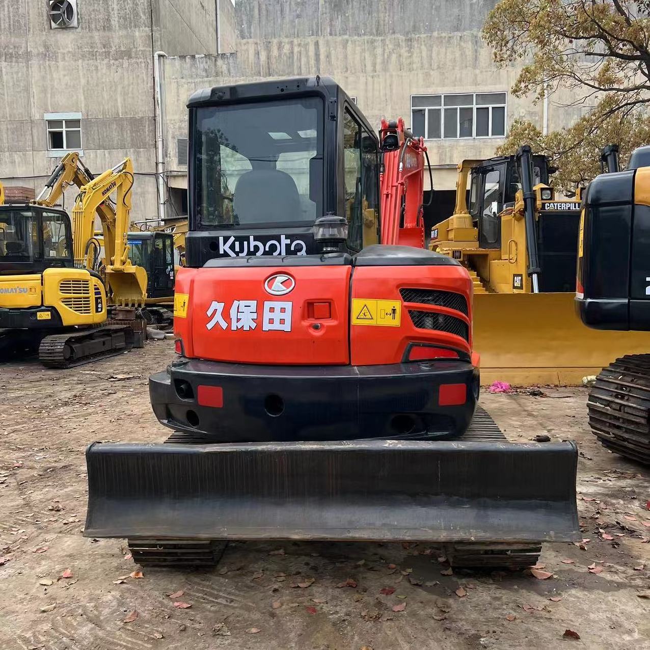 Good condition KUBOTA used mini excavator KX165-5  Japan imported second hand digger KX165-5 in yard on hot sale