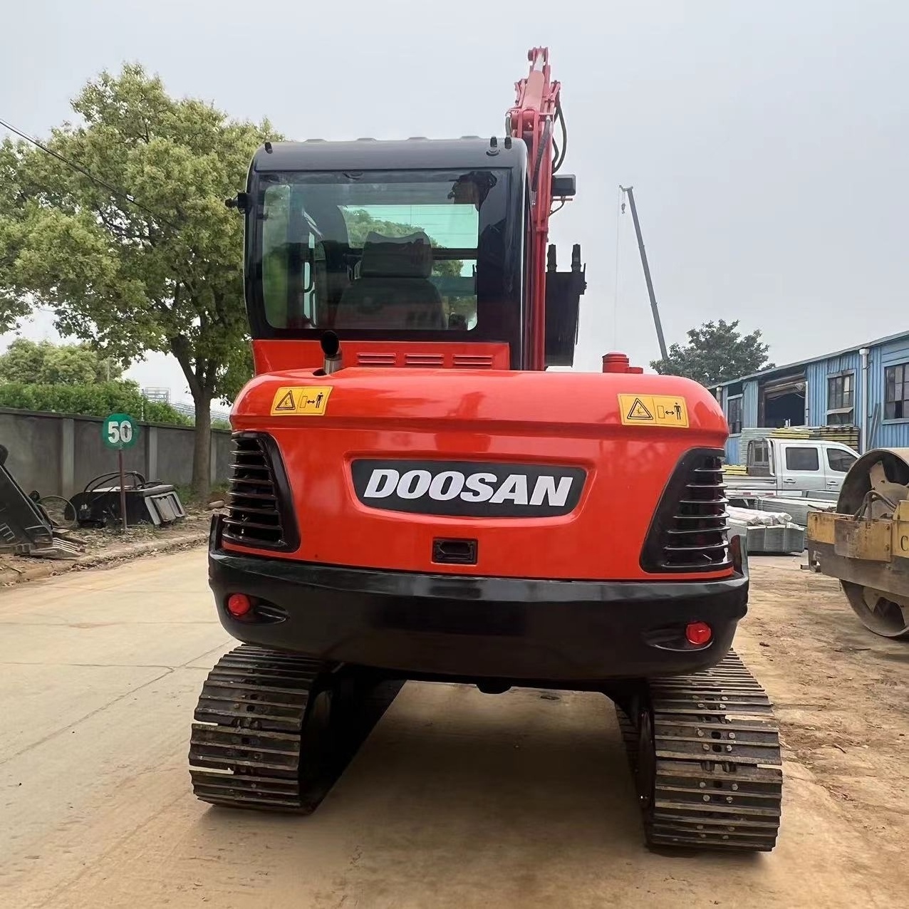 secondhand excavator DOOSAN DX60 DX55 MINI EXCAVATOR