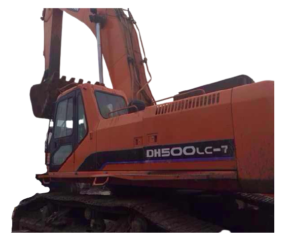 Heavy duty equipment DH500LC-7 used excavator high efficiency 50 ton hydraulic excavator for sale