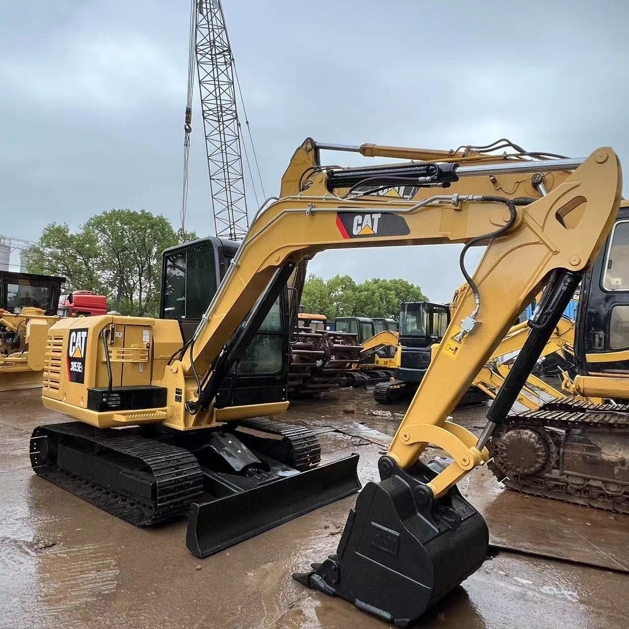 Great Quality Used CAT 305.5 305.5E2 Excavator Caterpillar 306 307 308 Second Hand Construction Excavators