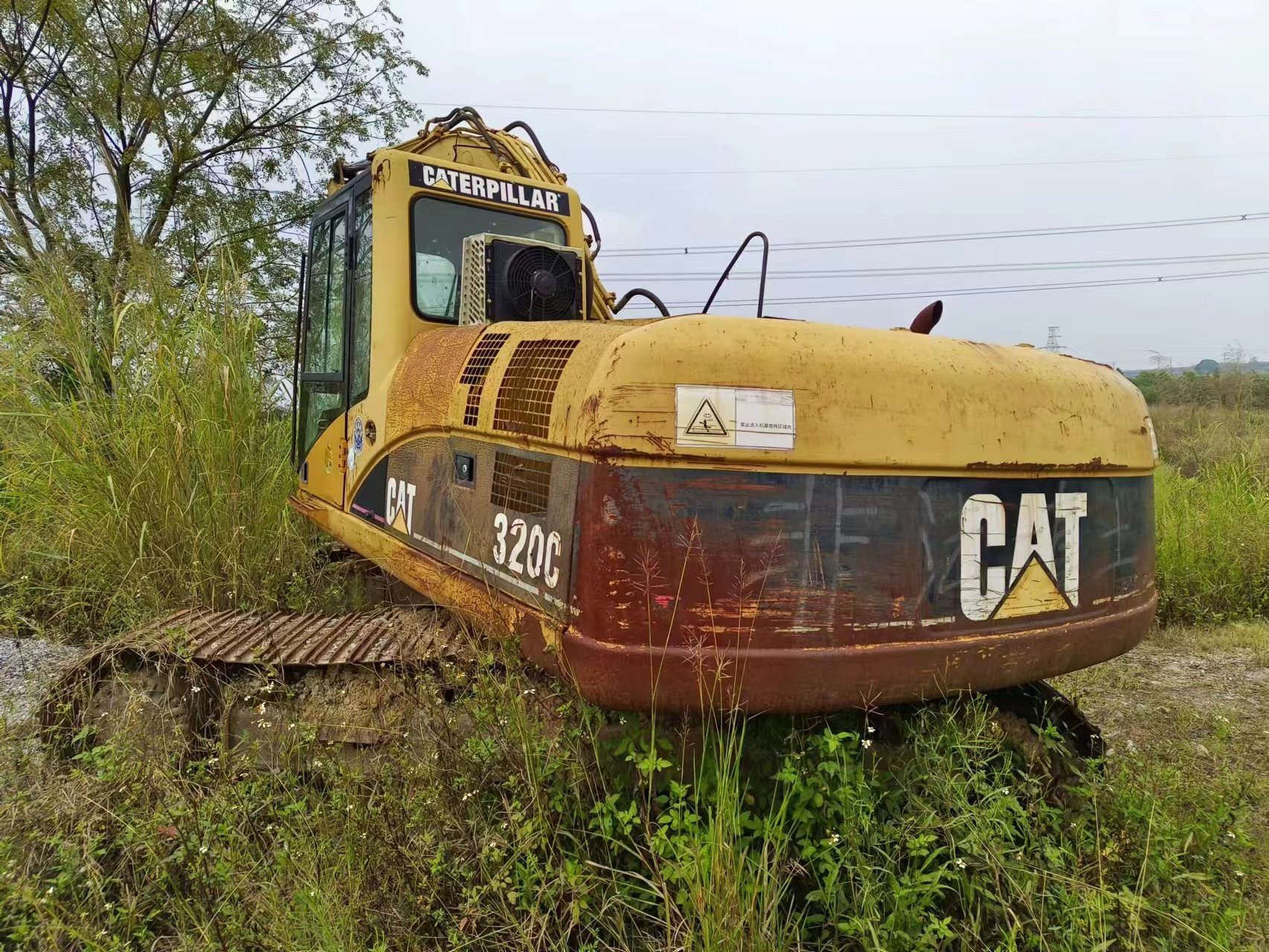 Original Used CAT 320 320B 320C 320D Excavator Excavadoras De Segunda Mano Caterpillar 320 used cralwer excavator