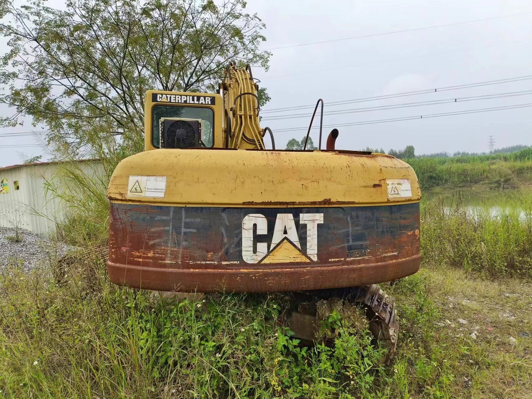 Original Used CAT 320 320B 320C 320D Excavator Excavadoras De Segunda Mano Caterpillar 320 used cralwer excavator