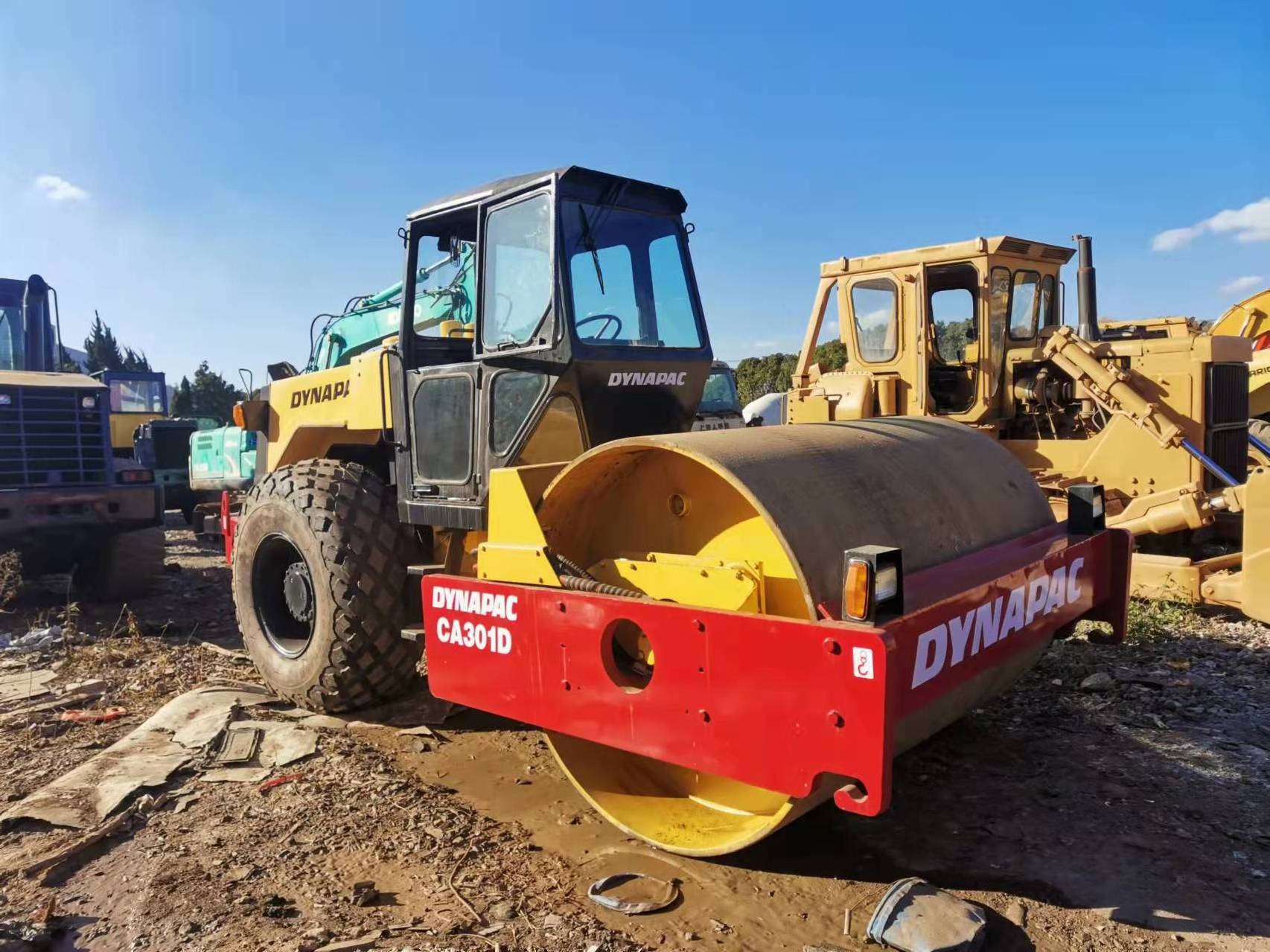 Used 11 Ton Dynapac CA301D Compact Roller Road Roller Price