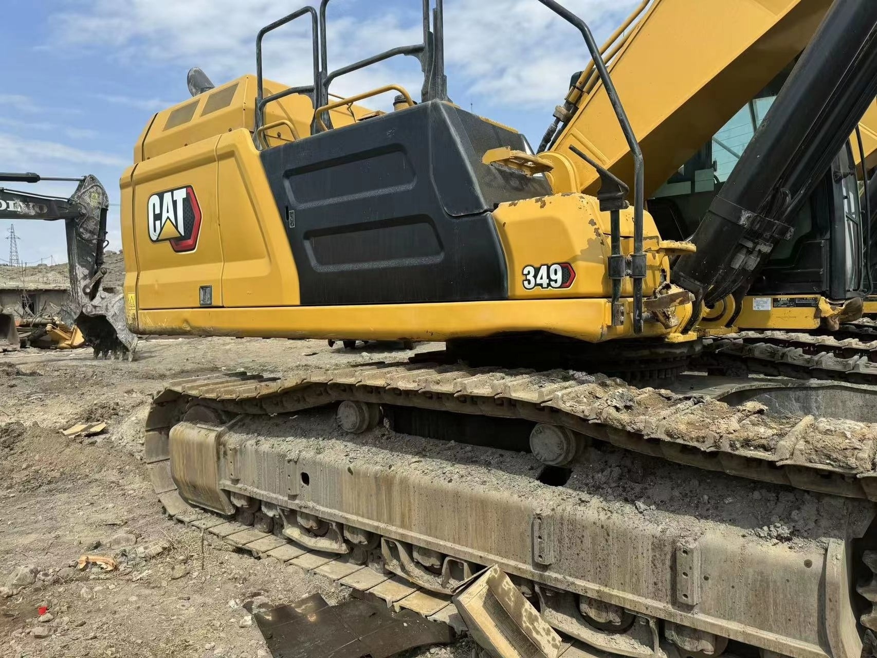 Big Buffalo Secondhand Caterpillar Excavator 349 Used Cat 349GC Excavator Earthmoving Excavator on Sale