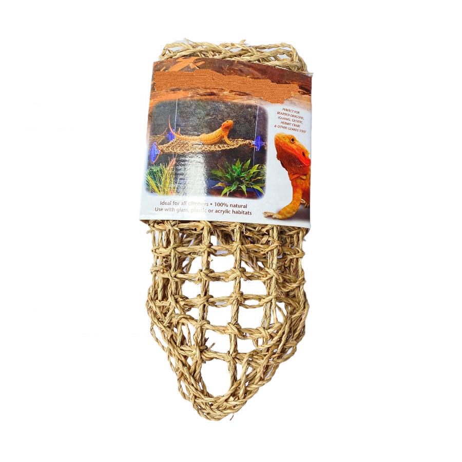 TOP RANKING Lizard Reptile Hammock Hanging Bed Small Pet Habitat Shelter Triangular Canvas Gecko Bearded Dragon Pet Mat Climbing