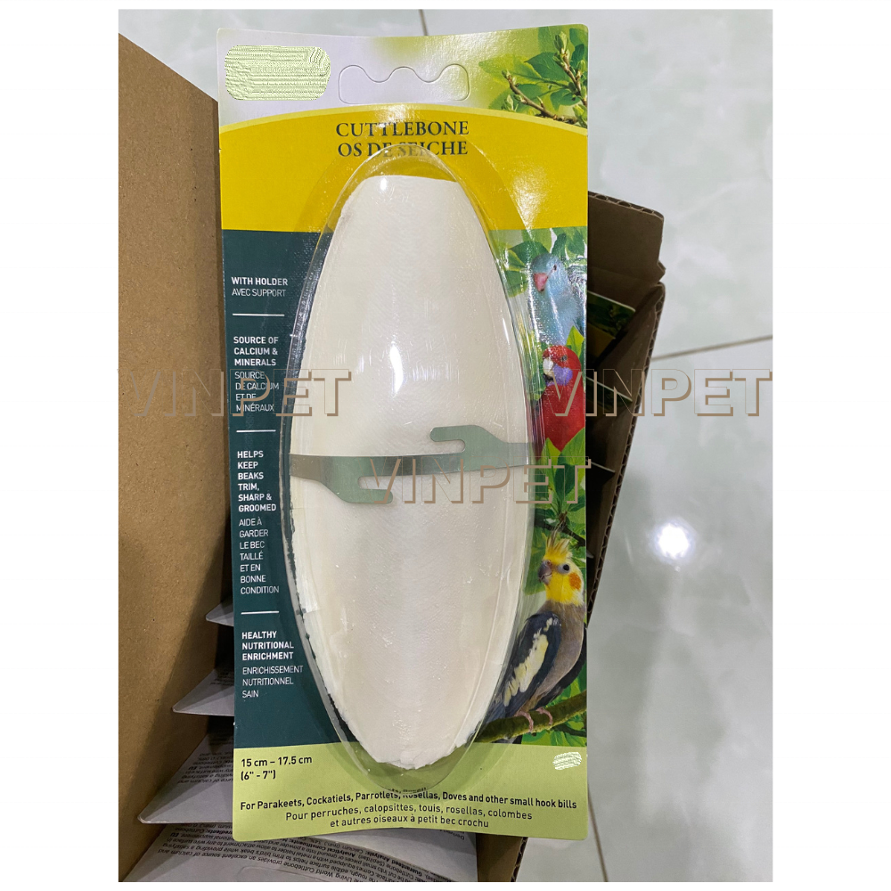 Export pet toys Cuttlebone Material Dried Cuttlefish Bone or Dried Cuttlebone Made from Vietnam Bag Packaging Body AD