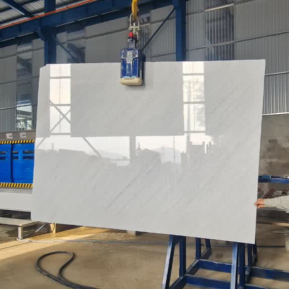 AVAILABLE IN LARGE QUANTITIES - COMMERCIAL QUALITY WHITE MARBLE SLABS