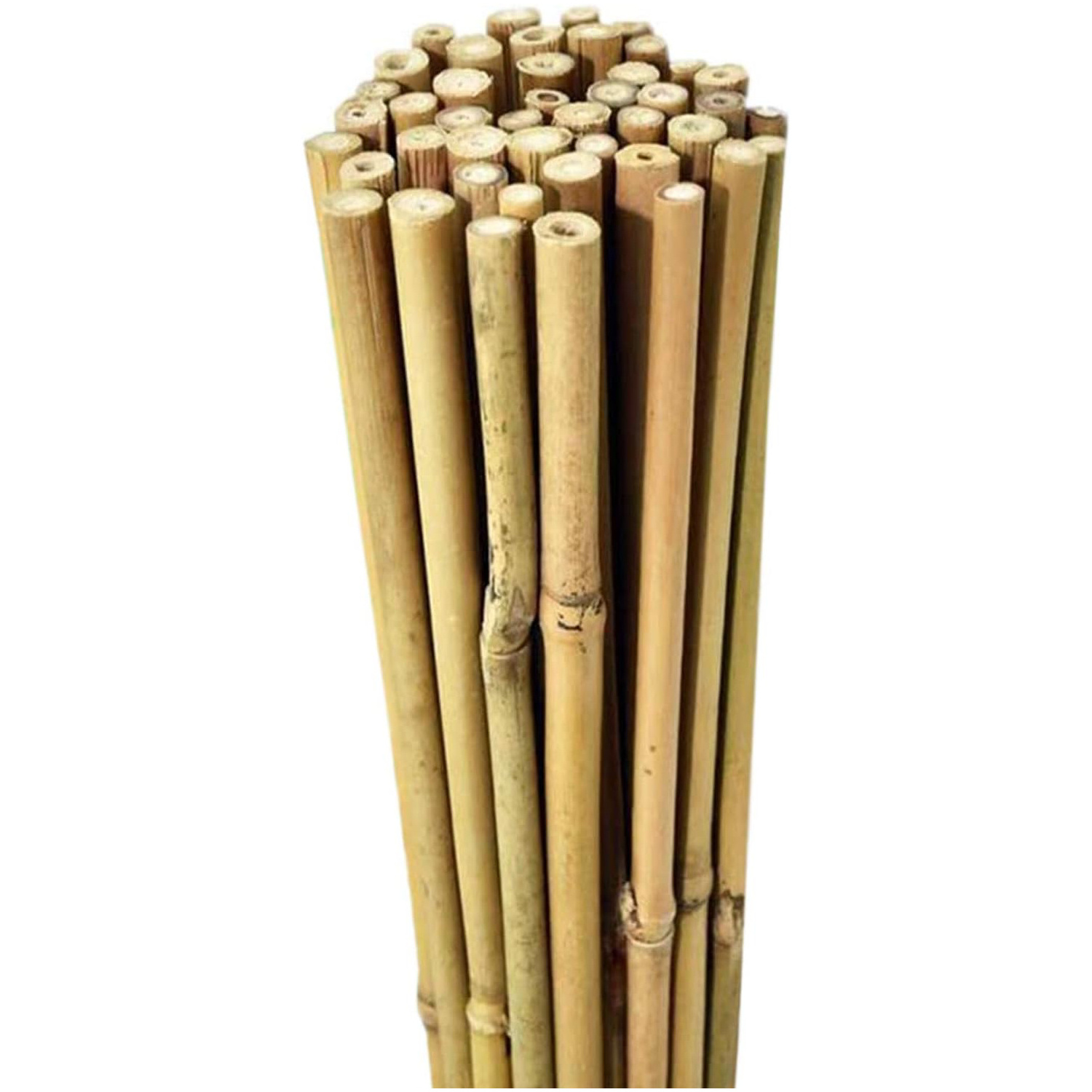 High quality straight decorative bamboo poles, bamboo canes