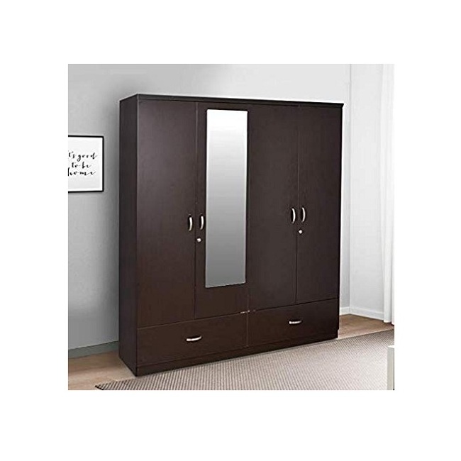 Best seller - Vietnam  Doors Bedroom Furniture Melamine Wooden folding Door Wardrobe  with Modern Design