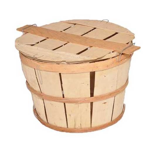 Hot Sale - high quality Wooden Storage - Wholesale round wood crate basket for USA/ UK market - Export worldwide