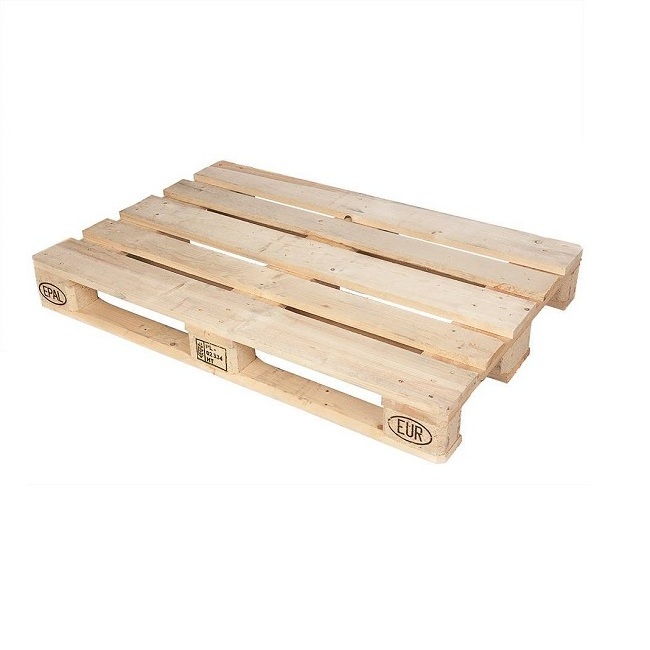 Wholesale Wood pallet made from square edge smooth 4 side white / brown Vietnam pine / acacia timber with competitive price