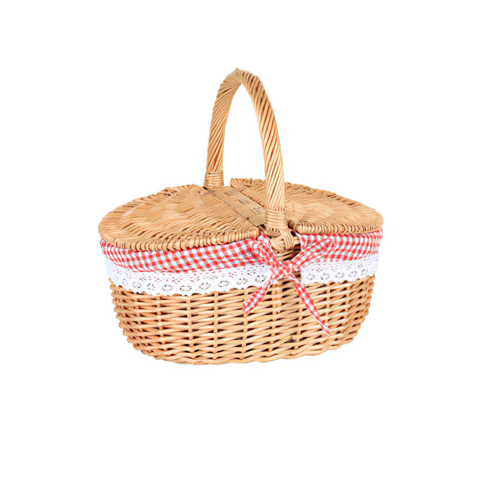 Natural Bamboo Storage Basket - 100% Handmade Customized Rattan Baskets Wicker Laundry Baskets - Export worldwide