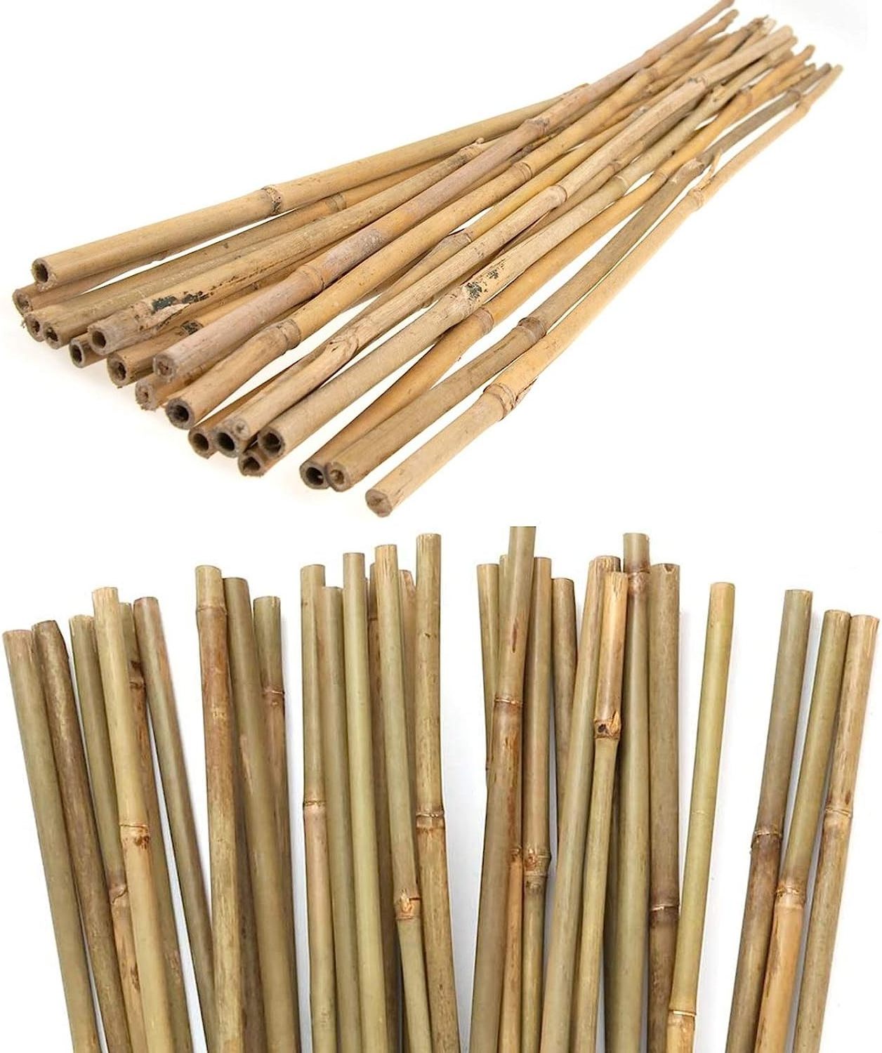 High quality straight decorative bamboo poles, bamboo canes