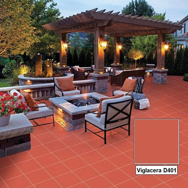 HIGH QUALITY Red Clay Quarry Exterior Rustic Ceramic Red Terracotta Steps Outdoor Paving Floor Tiles