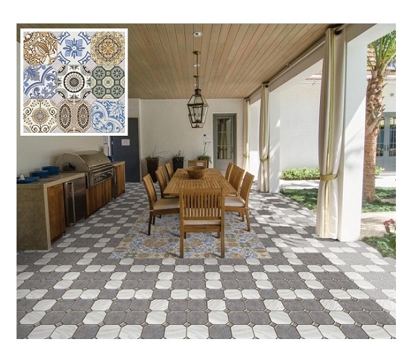 Wholesale best selling Art tile -  non-slip floor tile ceramic and porceilain tiles - decking tiles / floor tile / wall tile