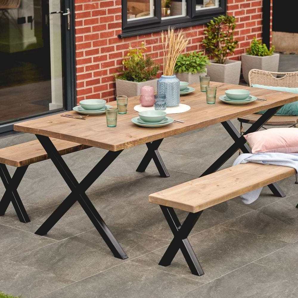 Customized Garden Wooden Dining Table Sets - Outdoor/ Indoor Furniture Table Sets ODM OEM - Wholesale High Quality Best Price