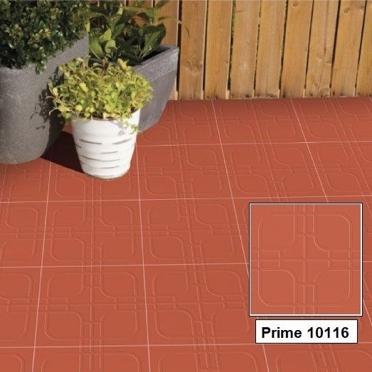 HIGH QUALITY Red Clay Quarry Exterior Rustic Ceramic Red Terracotta Steps Outdoor Paving Floor Tiles