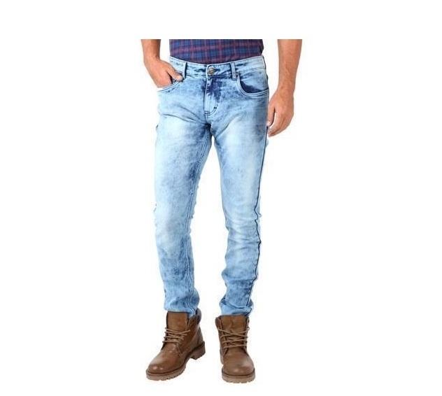 2024 New Style Baggy Jeans Pants Men's Ripped Jeans Man Basic Casual Jean Pants Cheap Price