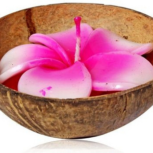 Natural Coconut Shell Candle/ Coconut Wax Candle/ Coconut Wax WHATSAPP +84 845 639639