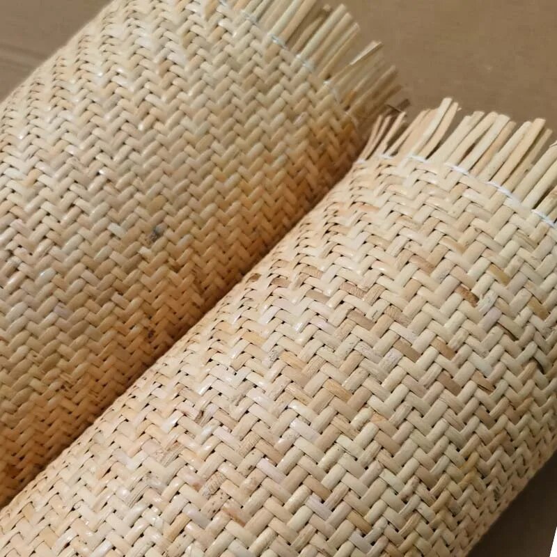 Natural Rattan Woven Cane Webbing Wicker Cane Webbing for Caning Projects, Repair and Decorative Furniture/ Ms. Jennie