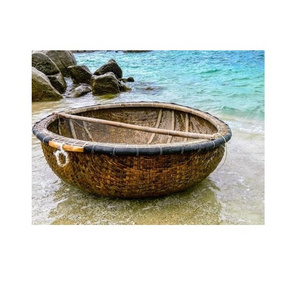 ROUND DESIGN BAMBOO BOAT/For Fishing and Traveling/ whatsapp +84 845 639 639