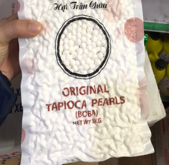 WHITE TAPIOCA PEARLS  PRODUCT FROM VDELTA/ CONTACT US: Ms Laura: +84 896611913