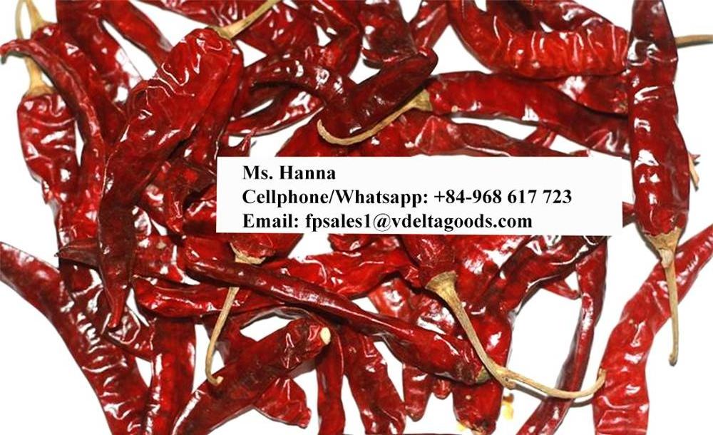 Vietnam red chilli price / Paprika / Dried and fresh type