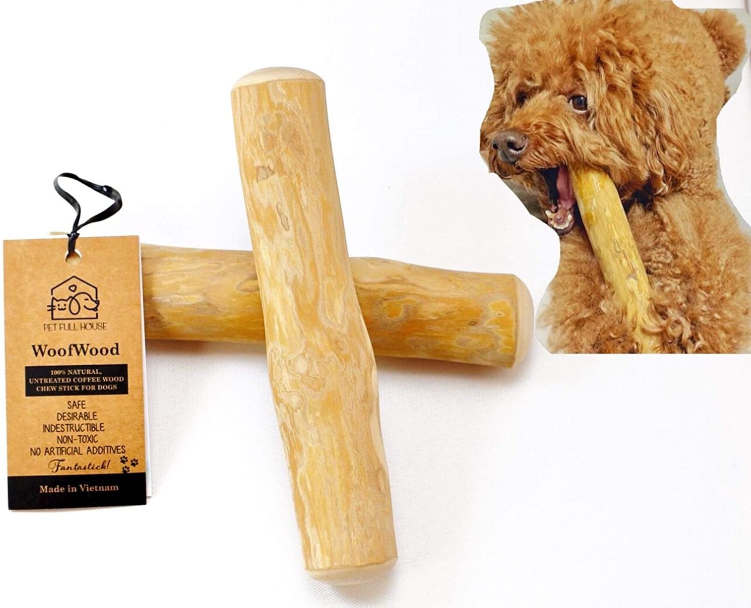 BEST PRICE IN 2022 SAFETY COFFEE WOOD DOG CHEW STICK / Ms.Min whatsapp +84 32 752 4535