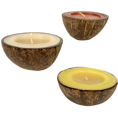 Ceremony Floating Candle/ Coconut Scented Soy Candle/ Coconut Candle WHATSAPP + 0084 845639639