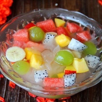 Fresh tropical fruit cocktail in can best quality - Holiday +84-845-639-639