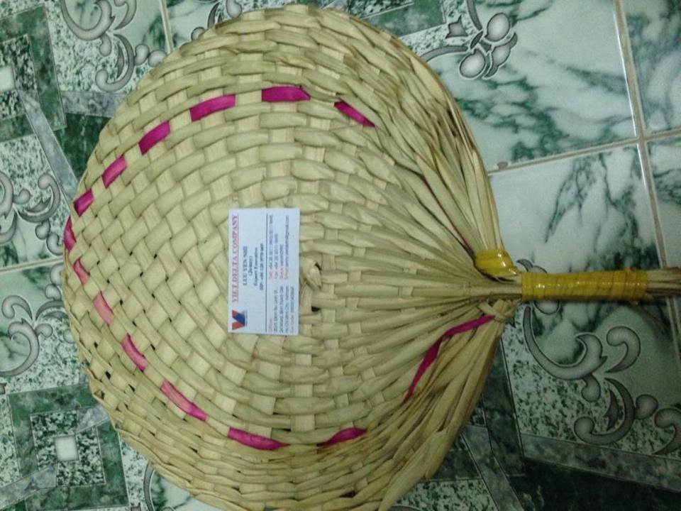 Vietnam cultural Bamboo Hand Fan/Palm hand fan Neal ( Wechat: +84 825 963 249)