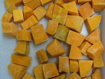 Frozen Pumpkin Chunk / High quality Frozen Diced Pumpkin in Vietnam