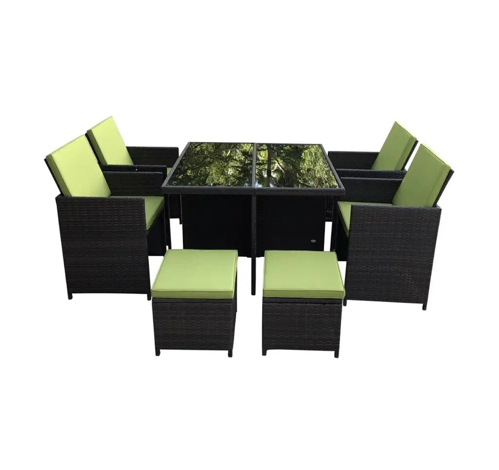 All Weather Patio Garden Furniture Cube Set Rattan Furniture Outdoor Furniture Prestigious Manufacture