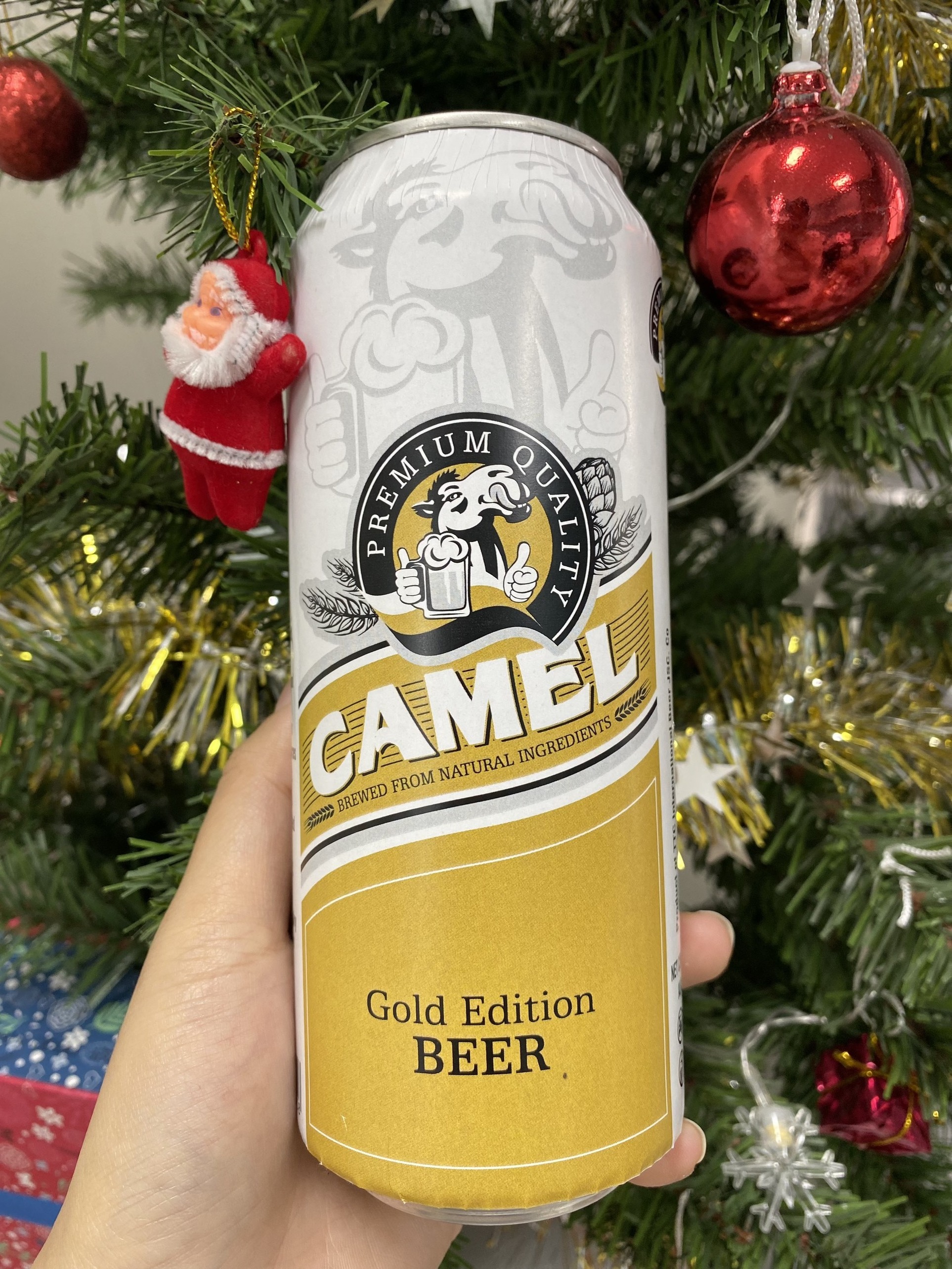 Alcoholic Beverage Camel Beer 500ml in Canned Light from Viet Nam Brewing Factory for wholesales